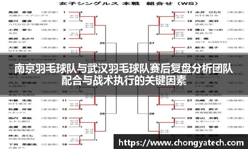 南京羽毛球队与武汉羽毛球队赛后复盘分析团队配合与战术执行的关键因素